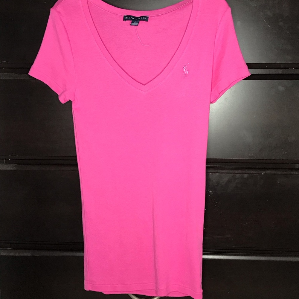 Pink Polo (Ralph Lauren)V-Neck